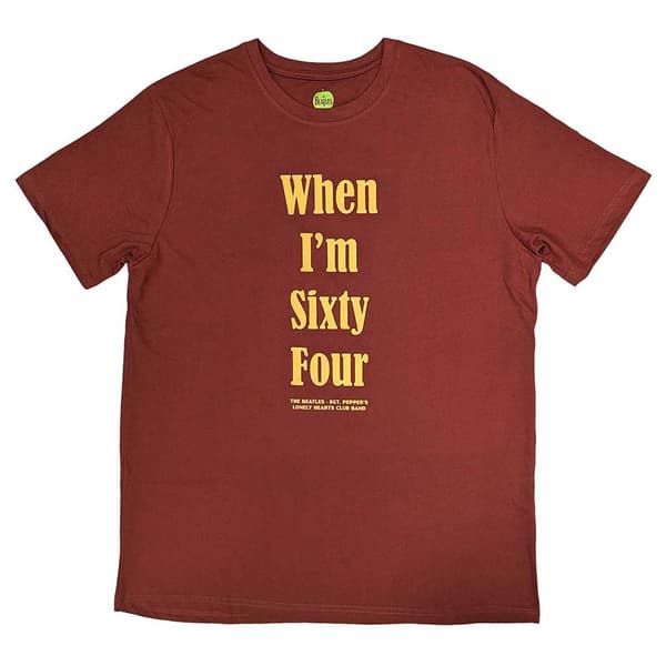 The Beatles When Im Sixty Four T Shirt