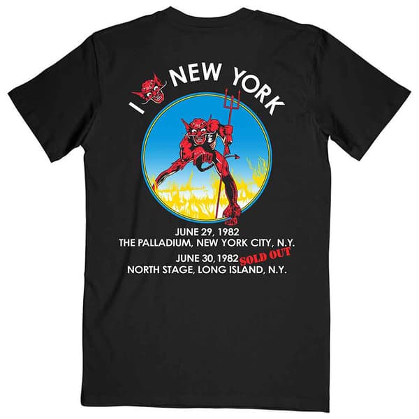 Iron Maiden The Beast In York T Shirt