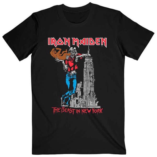 Iron Maiden The Beast In York T Shirt
