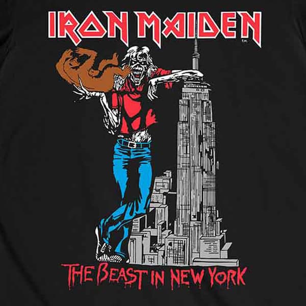 Iron Maiden The Beast In York T Shirt