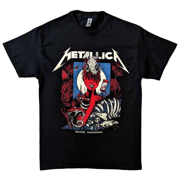 Metallica Enter Sandman Poster T Shirt