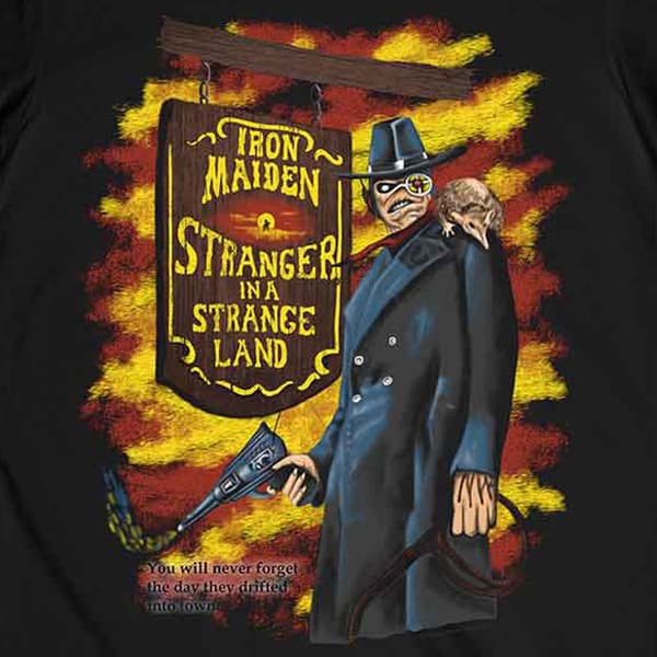 Iron Maiden Stranger In A Strange Land T Shirt