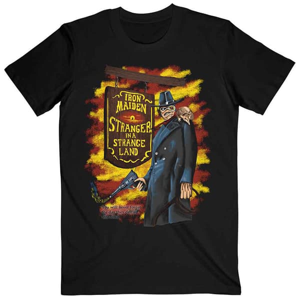 Iron Maiden Stranger In A Strange Land T Shirt