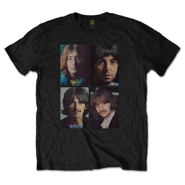 The Beatles White Album Faces T Shirt
