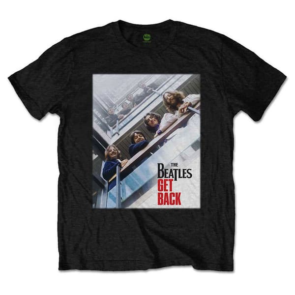 The Beatles Get Back Poster T Shirt