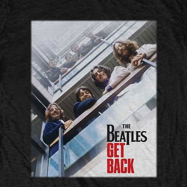 The Beatles Get Back Poster T Shirt