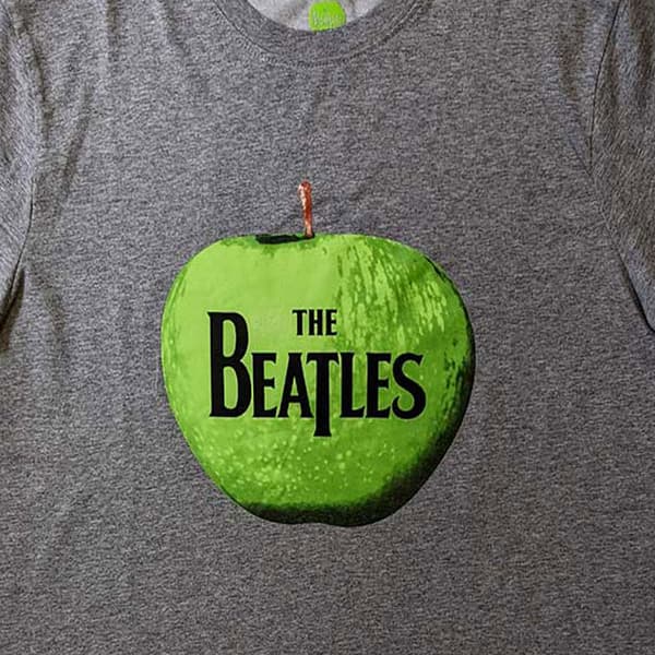 The Beatles Apple Logo T Shirt