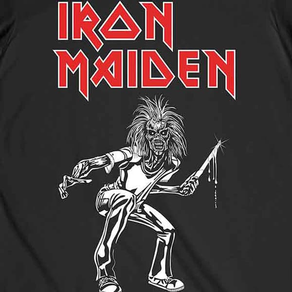 Iron Maiden Autumn Tour 1980 T Shirt
