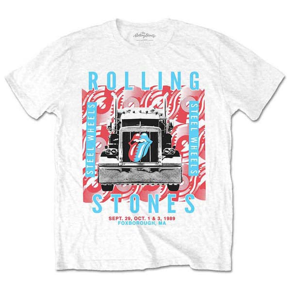 The Rolling Stones Steel Wheels T Shirt