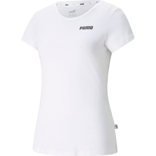 T-shirt Vit Kvinna Puma Ess Tee
