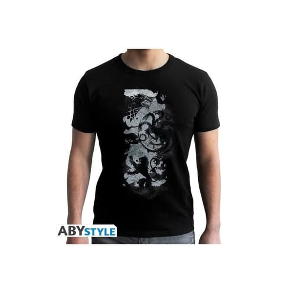 ABYstyle - Game Of Thrones - T-shirt Karta svart - (S)