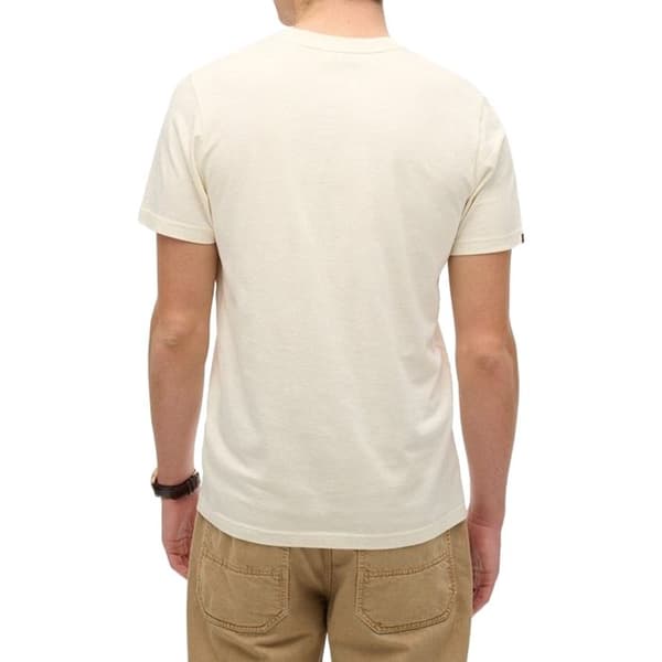 T-shirt Superdry Man VL Relaxed Beige Bomull