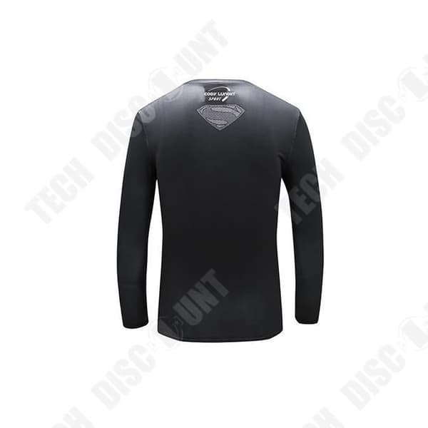 TD® fitnesstights för män, stretchig och snabbtorkande kompressionst-shirt, löpträningsdräkt