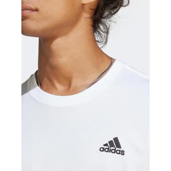 T-shirt - Adidas - M sl sj t - Vit - 100% Bomull - Korta ärmar