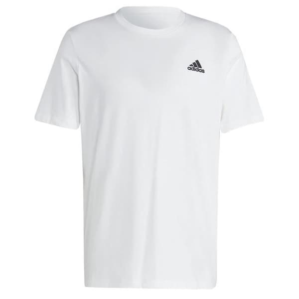 T-shirt - Adidas - M sl sj t - Vit - 100% Bomull - Korta ärmar