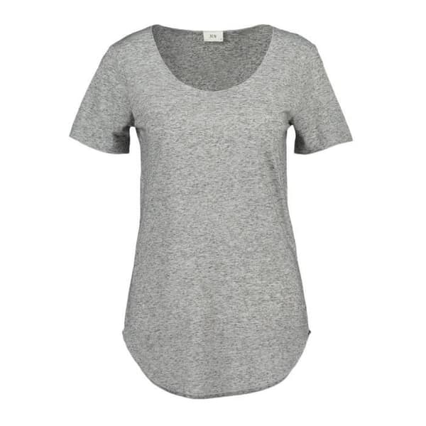T-shirt dam - JDY - Linette - Grå - Kort ärm - Rund hals