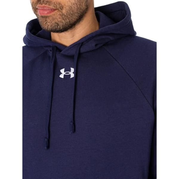 Rival Fleece Hoodie - Under Armour - Herr - Blå
