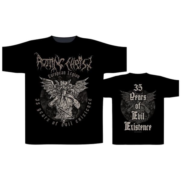 ROTTING CHRIST T-SHIRT - 35 YEARS OF EVIL EXISTENCE
