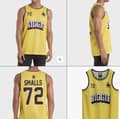 Miniatyrbillede 1 af 2: Notorious Big Yellow Basketball Jersey
