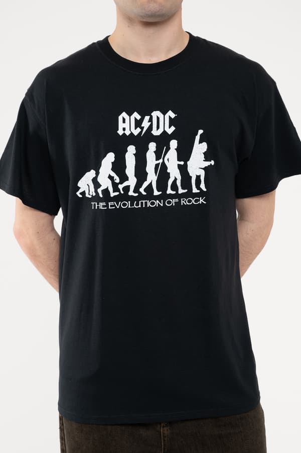 AC/DC Evolution Of Rock T Shirt