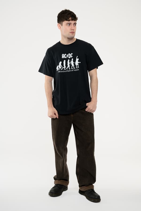 AC/DC Evolution Of Rock T Shirt