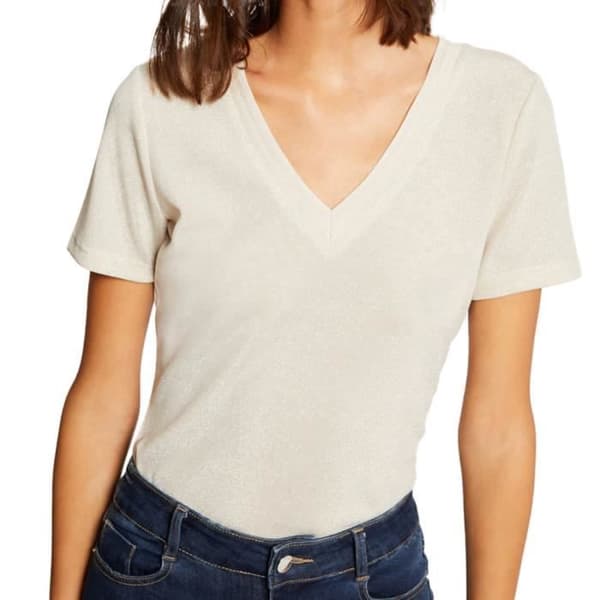 T-shirt Beige Kvinna Morgan Diwi