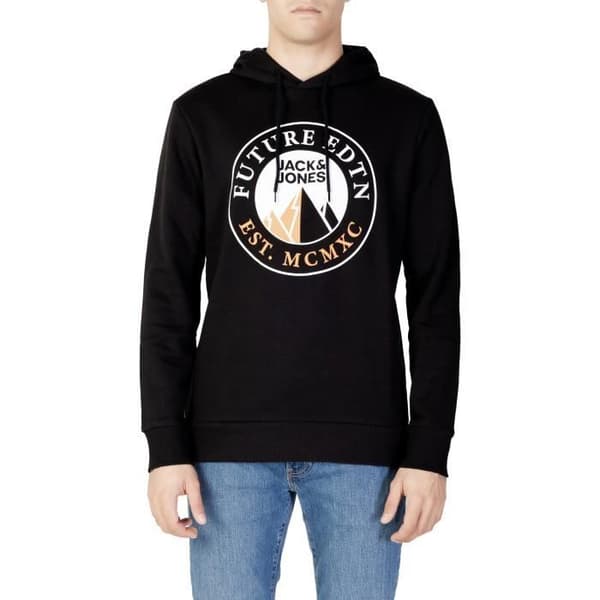 JACK JONES Drag molleton Man Svart Bomull GR75117
