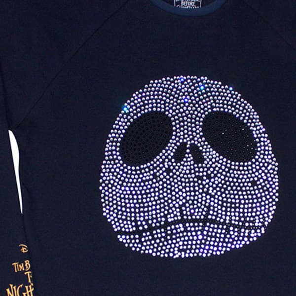 The Nightmare Before Christmas Rhinestone Jack T Shirt Long Sleeve