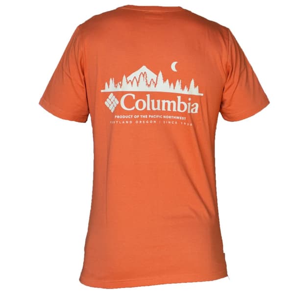 Columbia Rapid Ridge Back Graphic Tee II 1934824851, Mand, T-shirt, Orange