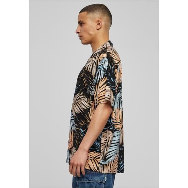 Urban Classics Viscose AOP Resort Shirt