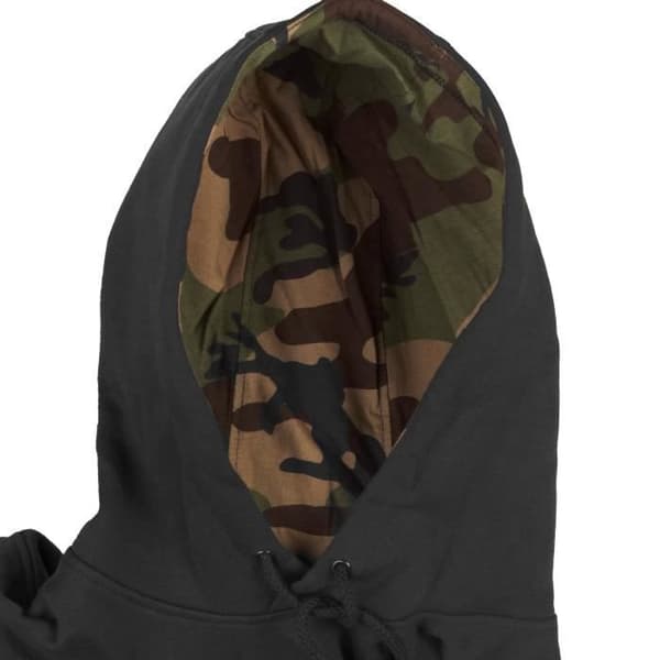 New Era Fleece Hoody - NFL New England Patriots svart / camo