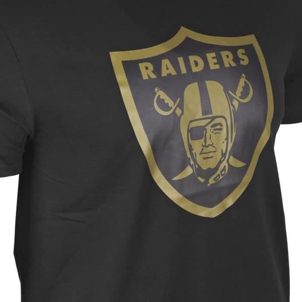 T-shirt NFL Oakland Raiders New Era svart / trä camo - Herr