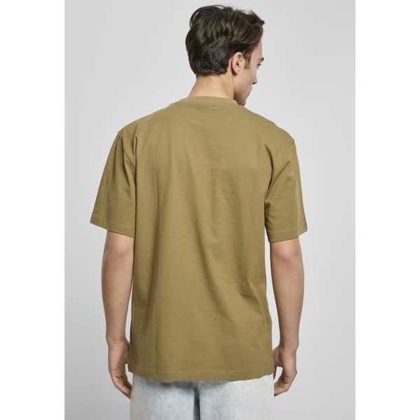 T-shirt - URBAN CLASSICS - Tall - Grön oliv - Korta ärmar - Rund hals - Oversize