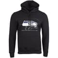 Miniatyrbild 1 av 4: Hoodie - New Era - NFL Seattle Seahawks 2.0 - Svart - Herr - 80% bomull, 20% polyester