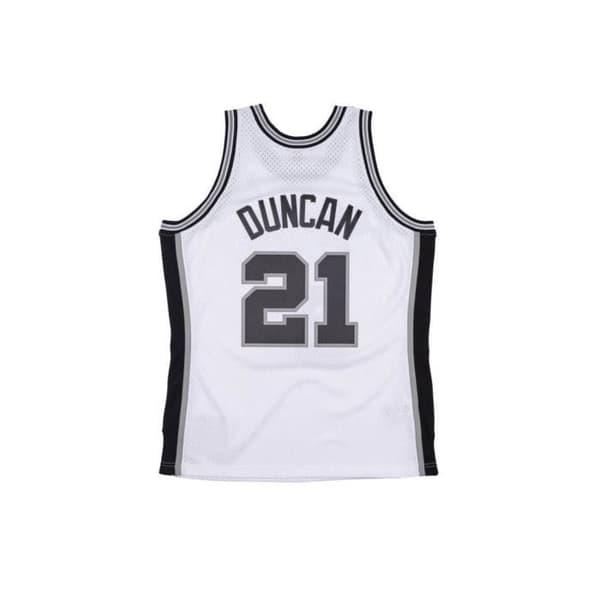 T-shirt - Mitchell &amp; Ness - Sa Spurs - Vit - Regular - Korta ärmar