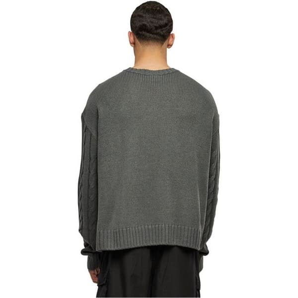 Pull - Urban Classics - Boxy - Svart - Man - 100% akryl