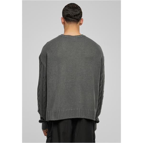 Pull - Urban Classics - Boxy - Svart - Man - 100% akryl