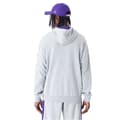 Miniatyrbild 2 av 3: Sweatshirt - New Era - NBA Mesh Panel Os Hoody Loslak Hgrtrp - Grå - Långa ärmar - Man
