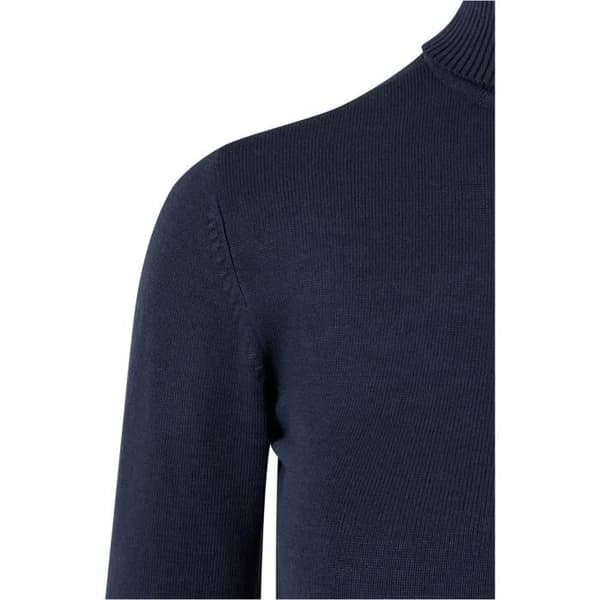 Ribbad polotröja dam - Urban Classics - Vit - Viskos - Nylon - Tätsittande snitt