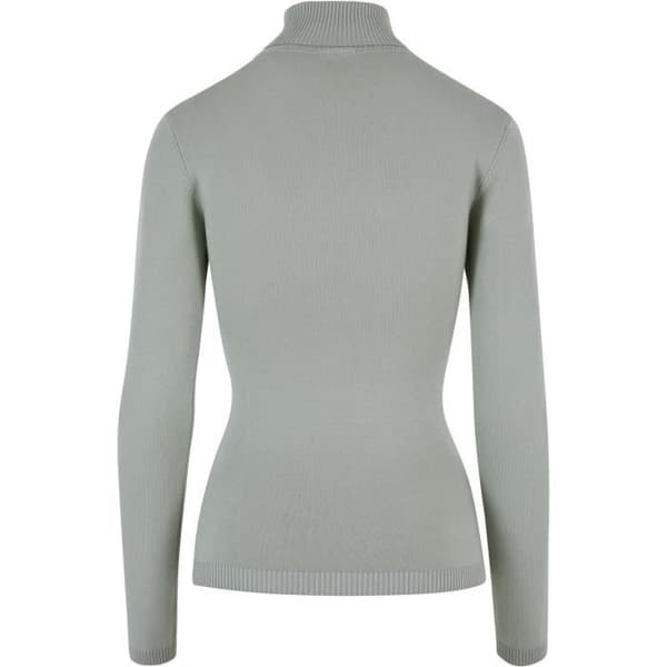Dra col roulé dam - Urban Classics - Beige - Viskos och Nylon - Slim fit - Långa ärmar