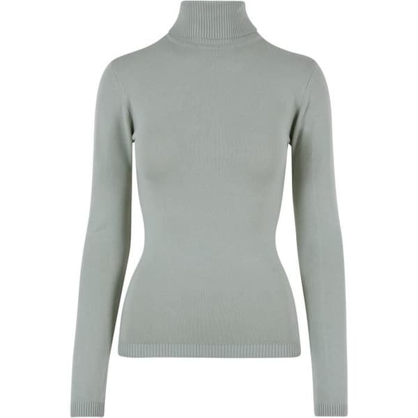 Dra col roulé dam - Urban Classics - Beige - Viskos och Nylon - Slim fit - Långa ärmar