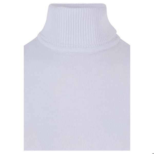 Tröja med rullkrage dam - Urban Classics - Vit - 70% Viskos - 30% Nylon - Långa ärmar