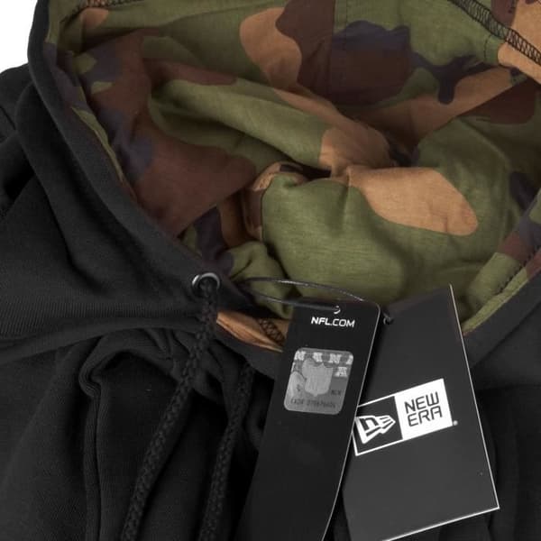 New Era Fleece Hoodie - NFL Kansas City Chiefs svart camo - Herr