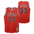 Miniatyrbild 3 av 3: Maillot barn Chicago Bulls Swingman Road - Pippen Scottie 1997 - röd/svart - 14/16 år