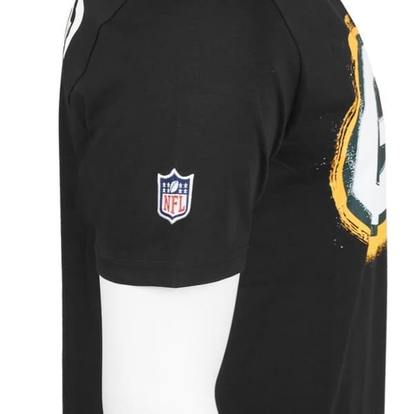 T-shirt NFL New Era - SPRAY - Bucs Chiefs Seahawks Patriots Packer - Grön bay packers - Vit - Man
