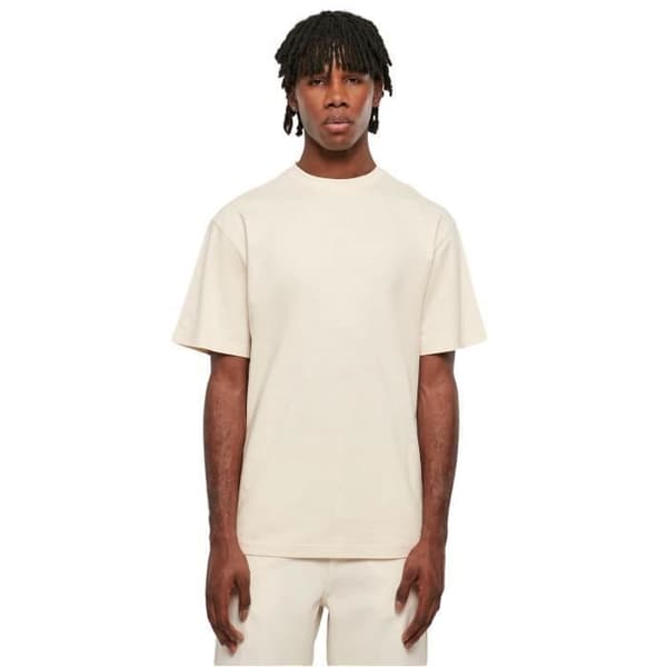 T-shirt lång stora storlekar - URBAN CLASSICS - Oversize - Färg Beige - Storlek upp till 6XL - Urban look