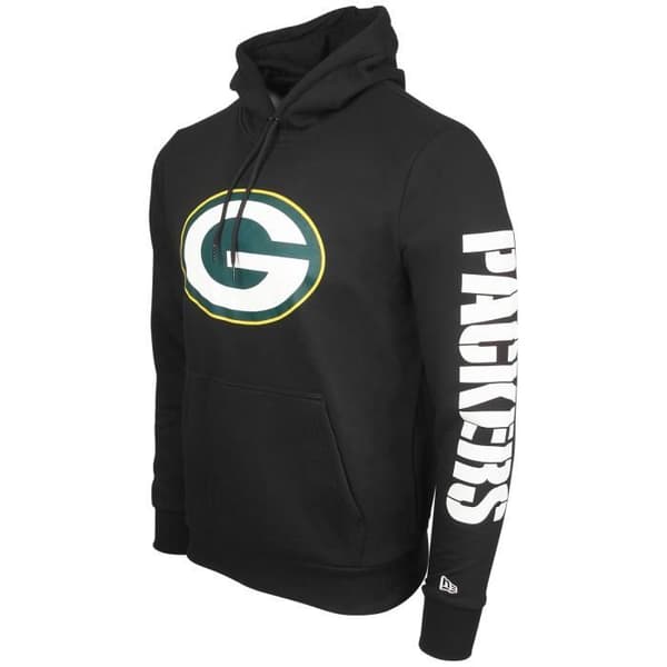 Sweatshirt med huva NFL New Era - VERTICAL Bucs Seahawks Patriots - Herr - Svart - Långärmad - Med huva