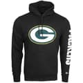 Miniatyrbild 1 av 4: Sweatshirt med huva NFL New Era - VERTICAL Bucs Seahawks Patriots - Herr - Svart - Långärmad - Med huva