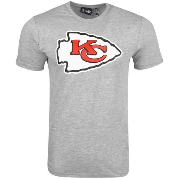 Fotbollströja New Era - NFL Kansas City Chiefs grå - Korta ärmar - Rundad hals