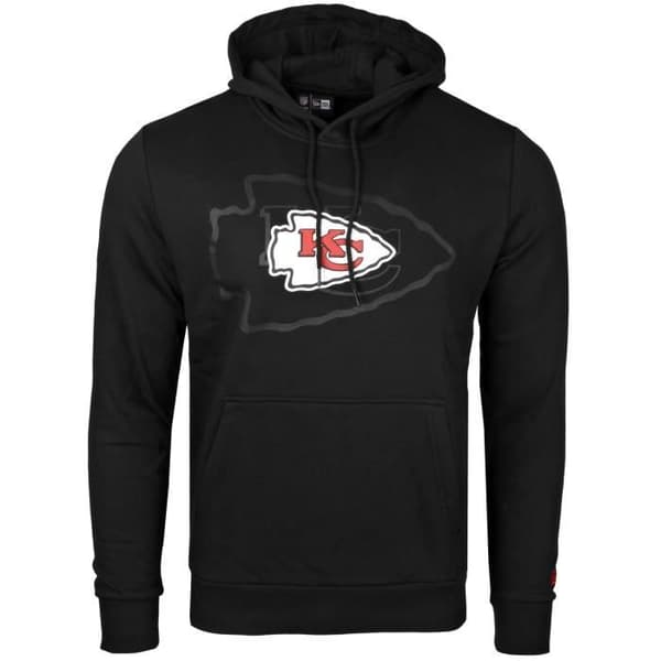 New Era Fleece Hoody - NFL Kansas City Chiefs 2.0 svart - Herr